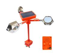 Répulsif Anti-Oiseaux réfléchissant - avec Alarme sonore réglable - Fonctionne à l'énergie Solaire - pour Toit, verger, terrasse, Jardin, Balustrade, fenêtre