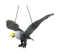 Répulsif anti-pigeons - Effaroucheur d'oiseaux en forme de hibou réfléchissant répulsif contre les oiseaux - pour