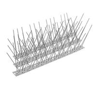 Répulsif anti-pigeons en acier inoxydable - Protection contre les pigeons et les oiseaux - Pour balcon, poutre de toit, jardin, rebord de fenêtre - 2 m