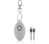 Répulsif Anti-puces et Tiques Ultrasons Rechargeable USB, portée 3 m, fréquence 9-21 kHz, autonomie 5 Jours, sans Produit Chimique, Protection Moustiques Insectes, Chiens Chats, Extérieur USB