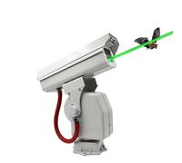 Répulsif Automatique for Oiseaux, Laser, Anti-intrus, Anti-Chats, Anti-nuisibles, 360°, régulateur de Vitesse Automatique avec Application, étanche, for fermes, aéroports et Parcs solaires(B)