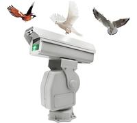 Répulsif Automatique Pour Oiseaux Pour Fermes, Répulsif Las-er Industriel, Cardan Rotatif à 360°, Suivi Automatique, Portée De 300 M², Pour Chasser Les Pigeons, Moineaux Et étourneaux StraightLineIcon