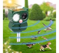 Repulsif Chat Exterieur, Répulsif Chat Exterieur Repulsif Chat, Répulsif Animaux Ultrasound Répulsif pour Chien, Chat, Lapins, Renards