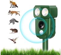 Repulsif Chat Exterieur,Repulsif Chat Solaire Extérieur Efficace Contre Les Chats et Autres Animaux,Solaire USB Multifonctions