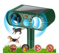 Repulsif Chat Exterieur, Repulsif Chat Ultrason Répulsif Solaire pour Animaux pour Chats Et Chiens avec Lumières LED Clignotantes, Ipx4 Étanche pour Animaux De Jardin Et Chasseur d'oiseaux