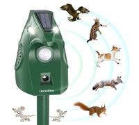Répulsif Chat Extérieur, Repulsif Ultrason Chat Solaire Ultrason Anti Chat Chien, Charge de Solaire USB, Répulsif Chat Chien Jardin pour Chats, Oiseaux, Renard, Souris et Rat, Pigeon, Lapin