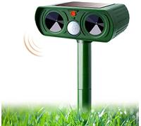 Répulsif Chat Ultrason Solaire, Répulsif Chat Exterieur avec Détecteur De Mouvement pour Jardin Cour Contre Les Chats Chiens Oiseaux Rats Raton (B)