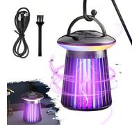 Répulsif et tueur de moustiques électrique - Piège à mouches, Tapette à mouches, Lampe de camping montée au mur, Tueur de moustiques, Convient pour l'entrepôt, le jardin, la terrasse, l'essentiel pour