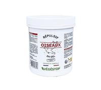 Répulsif Oiseaux - Gel - 500 g - Origine Végétale - Contre les pigeons, pies, corbeaux, corneilles, étourneaux, mouettes - Aux huiles essentielles