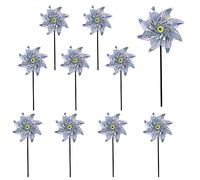 Répulsif Oiseaux, Moulin à Vent Réfléchissant, 10 Pièces Répulsif Oiseaux réfléchissant, Anti-Oiseaux Moulin à Vent, pour Protéger Le Jardin Verger Et Cour Intérieure