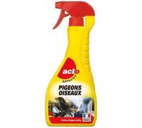 Répulsif pigeons et oiseaux - ACTO - Spray - 750ml
