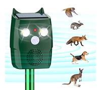 Répulsif pour Chat pour Jardin, répulsif à ultrasons avec détecteur de Mouvement, 3 Modes ultrasoniques et Flash, répulsif Automatique pour Animaux, répulsif pour Chats, répulsif Contre Les martres