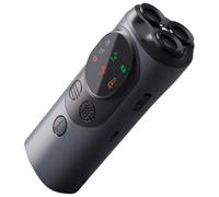 Répulsif pour chiens à trois têtes, couverture à 360°, LED, charge rapide, modes gris