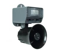 Répulsif pour Oiseaux à ultrasons, résistant aux intempéries, Plusieurs fréquences réglables, idéal pour protéger Les Cultures et Les Jardins.