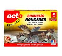 Répulsif rongeurs granulés - ACTO - 40 m²