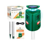 Répulsif solaire à ultrasons - Belle commode - Ultrasons inaudibles pour humains - Alimentation solaire