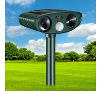 Répulsif solaire à ultrasons pour chats, chiens, souris, oiseaux, martres