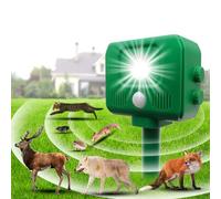 Répulsif solaire à ultrasons pour chats pour jardins UK 2025 amélioré avec répulsif à renards pour jardins UK Répulsif pour chats et chiens d'extérieur - 801