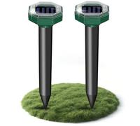 RéPulsif Solaire Anti Taupe, Anti Taupe Solaire Vibration et Ultrasons, sans Danger pour Les Animaux, Contre Les Taupes, Les Campagnols et Les Rongeurs de Jardin