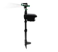 Répulsif Solaire for Animaux À Jet d'eau, Arroseur Activé par Le Mouvement avec Modes De Détection Jour Et Nuit, Étanche Réglable for Les Jardins, Les Zones Aménagées Et Les Pelouses