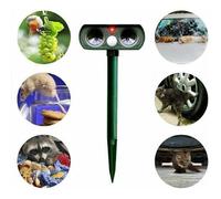 Répulsif solaire pour animaux, anti-oiseaux, anti-chat, anti-chien, animaux errants, anti-ultrasons