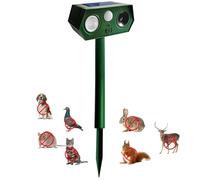 Répulsif solaire pour chat pour jardin, répulsif pour chats pour l'extérieur, peut repousser efficacement les chats, oiseaux, renards, ratons laveurs, lapins et rongeurs (1)
