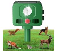 Répulsif Solaire Ultrasons Oiseaux Rongeurs Serpent Étanche Jardin Protection Animaux 4 Modes Répulsif Chat Ultrason Exterieur, Répulsif Ultrason Anti Rongeurs avec Détecteur Mouvement