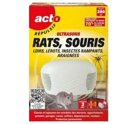 Répulsif ultra-sons pour rats & souris tous locaux