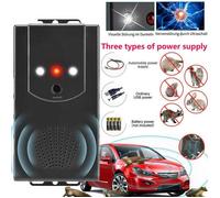 Répulsif Ultrason Anti-Fouine pour Voiture Auto Garage Maison Repeller Anti-Martres, Fouines, Renards, Ratons Laveurs et Rongeurs