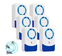 Répulsif Ultrason Anti-Rongeurs Insectes, 6pcs Ultrason Anti Moustique Ultrason Souris et Rats, Intérieur Répulsif Électronique Insectes, Repulsif Ultrasons pour Fourmis Araignées Moustiques