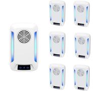 Répulsif Ultrason Moustique 6 Pack - Ultrason Souris et Rats - Repulsif Souris - Anti Souris - Lutte antiparasitaire Efficace pour Les rongeurs,Moustique,Araignée,Cafard,Mouch