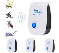 Répulsif Ultrason moustiques,Répulsif Ultrasons Anti Rongeur,Ultrason Souris Et Rats,Loirs-Alternative Efficace aux Pièges à Souris