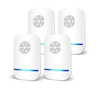 Répulsif Ultrasonique pour Souris 4Pack,Anti-Rats,Silencieux,Non-Toxique, Efficace Contre Les Souris et Les Rats,sans Radiation Répulsif à Ultrasons Anti Rongeurs