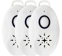 Répulsif Ultrasons pour Chien et Chat, Dispositif Anti Parasites Rechargeable USB, Portée 3 m, sans Produits Chimiques, Compact avec Mousqueton, Autonomie 5 Jours