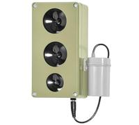Répulsif Ultrasons pour rongeurs, Souris, Rats et Martres | facile à monter sur l'aimant | pour Repousser Animaux Nuisibles | Appareil haute fréquence | Protecteur de Jardin, Maison, Garage, Grenier