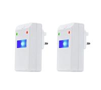 Répulsifs Ultrasons Anti-Moustique, Souris, Rats, Cafards, Fourmis, Araignées - Pack de 2