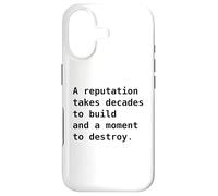 réputation, Motivation, état d'esprit, Concentration, Discipline Coque pour iPhone 17