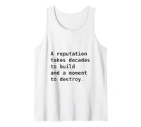 réputation, Motivation, état d'esprit, Concentration, Discipline Débardeur