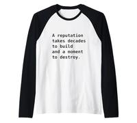 réputation, Motivation, état d'esprit, Concentration, Discipline Manche Raglan