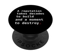 réputation, Motivation, état d'esprit, Concentration, Discipline PopSockets PopGrip Adhésif