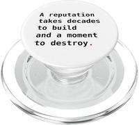 réputation, Motivation, état d'esprit, Concentration, Discipline PopSockets PopGrip pour MagSafe