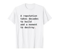 réputation, Motivation, état d'esprit, Concentration, Discipline T-Shirt
