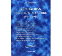 Réputations Des Chefs De Guerre (1914-1918)
