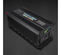 REPXITPQP Onduleur de Puissance DB 1000W 1300W 1600W DC 12V 24V 48V vers AC 220V 230V Transformateur avec Prise USB Charge avec Affichage LED Voiture(1000w,DC24V-AC220V-UNIVERSAL)