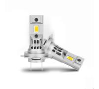 REPYL 2 pièces H7 Phare LED lumière 100000LM 120W Mini LED H4 Ampoule Lampe à LED Turbo sans Fil Auto Voiture Lampe Frontale 12V 3585 CSP 6000K (Color : 120W 100000LM, Size : H7)