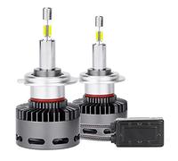 REPYL H7 LED Canbus 360 80000LM H4 H11 H1 HB3 9005 HB4 9006 HIR2 9012 BiLED Projecteur Lentille Phare De Voiture Ampoule antibrouillard 200W 6000K (Color : Ultra-thin 360 LED, Size : H4)