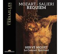 Mozart / Salieri / Le Concert Spirituel – Requiem – CD Digipak (NAXOS)