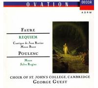 Requiem, Cantique De Jean Racine, Messe Basse / Messe, Salve Regina
