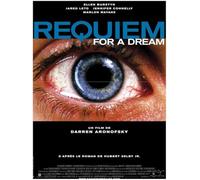 Requiem for a dream Affiche Cinéma Originale Petit Format (53x40 cm Pliée)