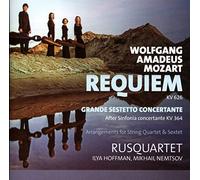 Wolfgang Amadeus Mozart – Requiem KV 626 / Grande Sestetto (arr. pour quatuor à cordes) – CD
